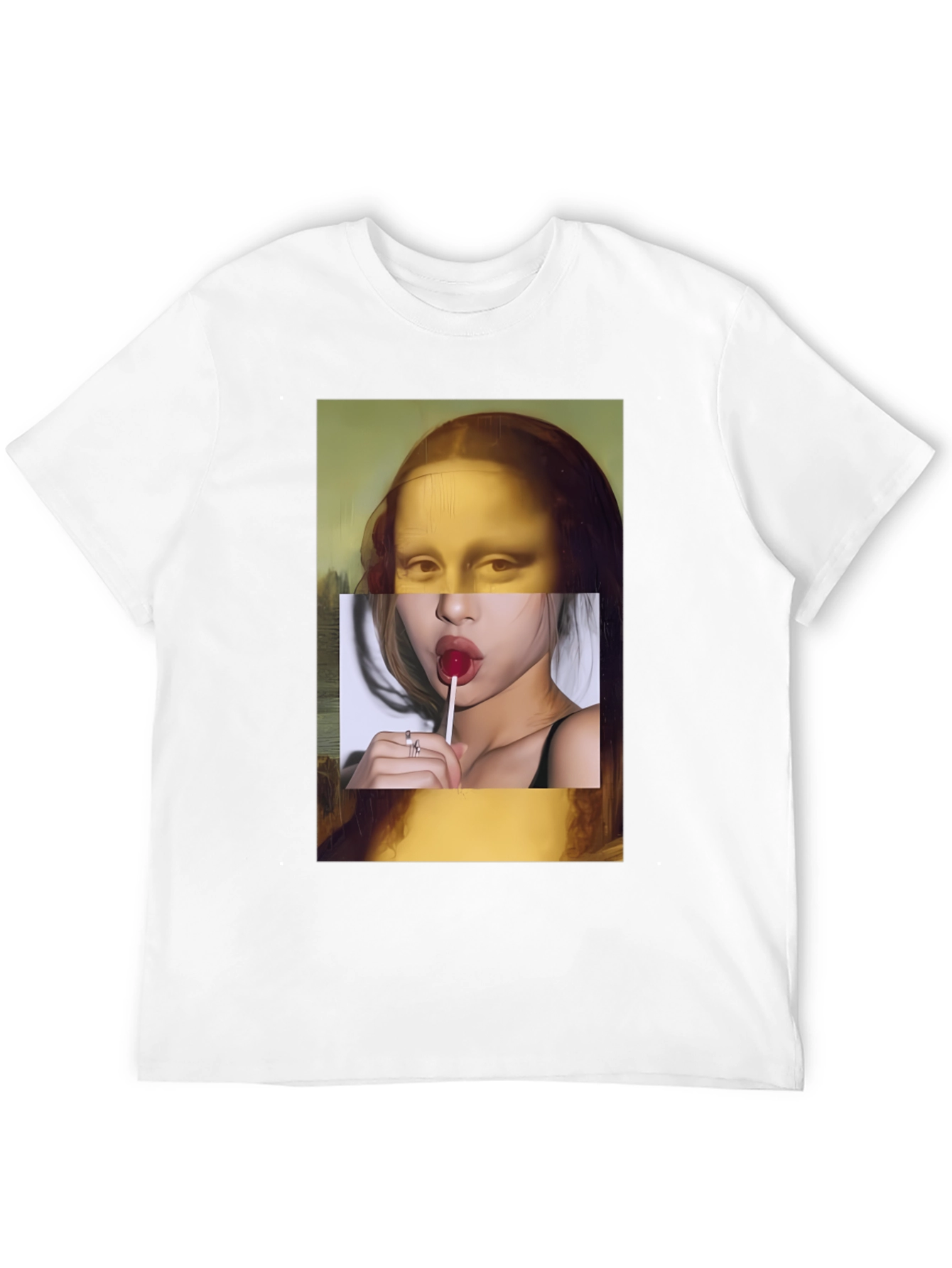 Mona Lisa Meets Modern Tee