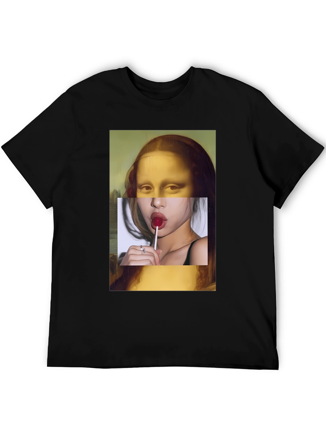 Mona Lisa Meets Modern Tee