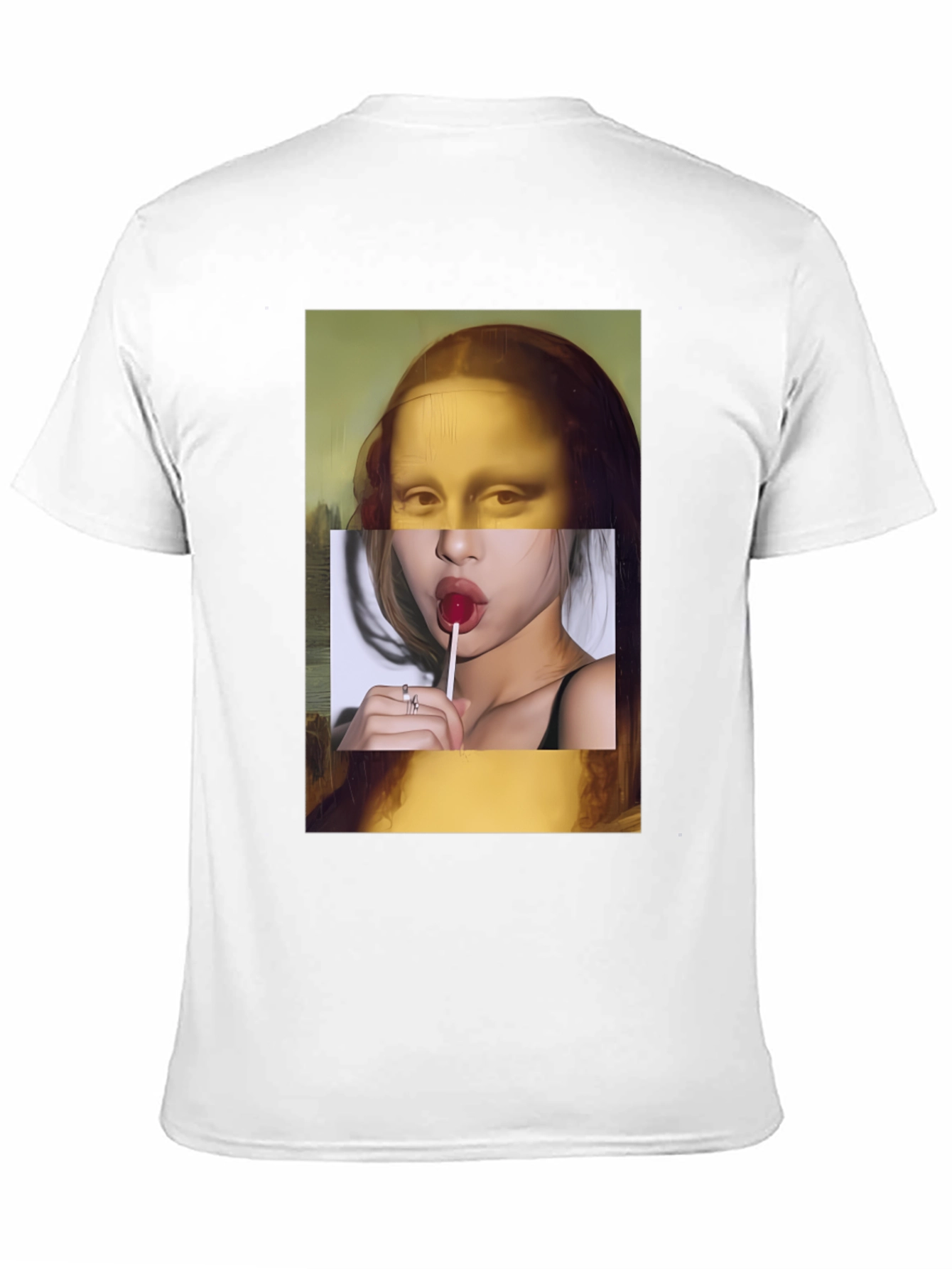 Mona Lisa Meets Modern Tee