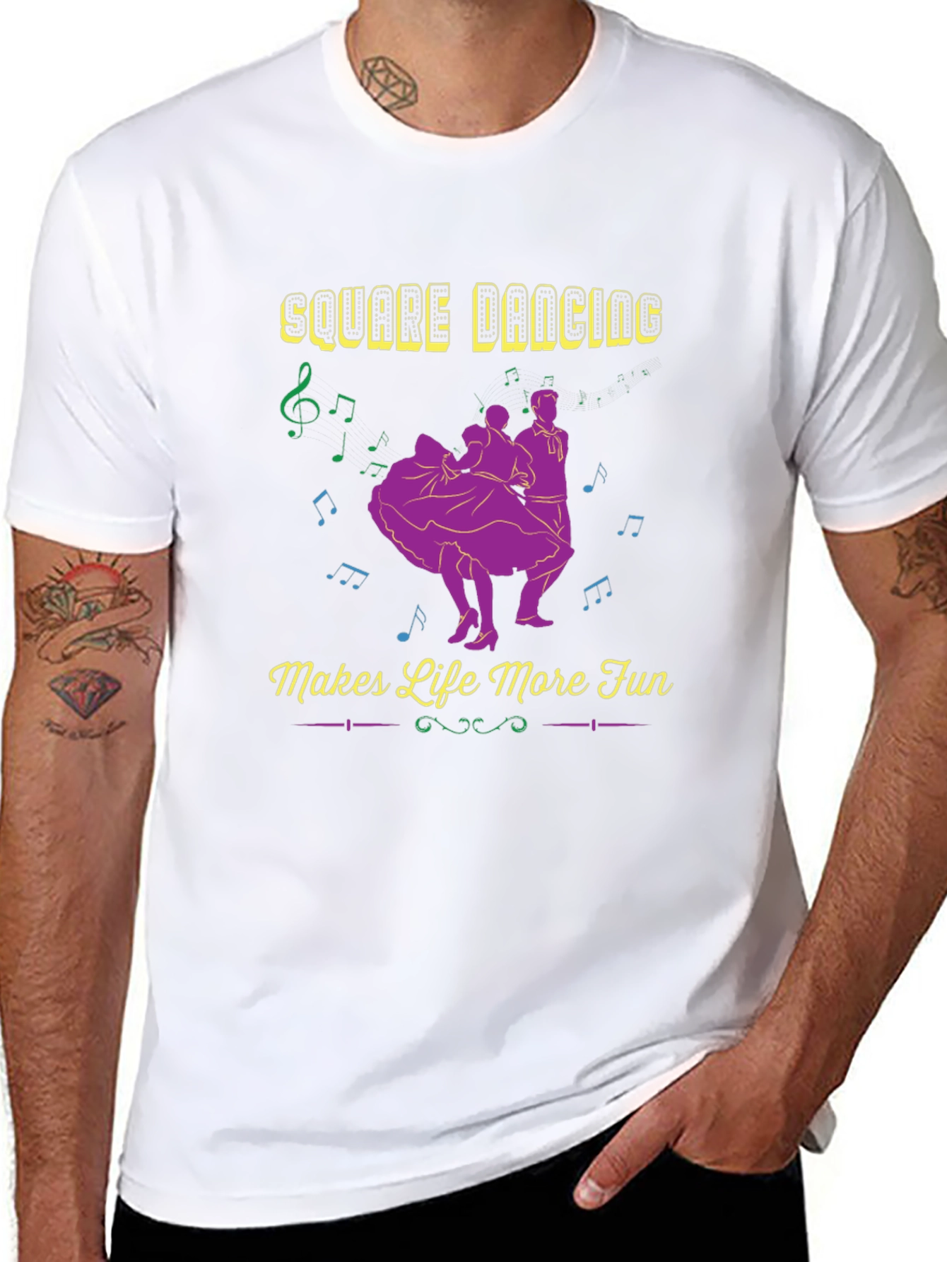 Square Dancing Makes Life More Fun T-Shirt