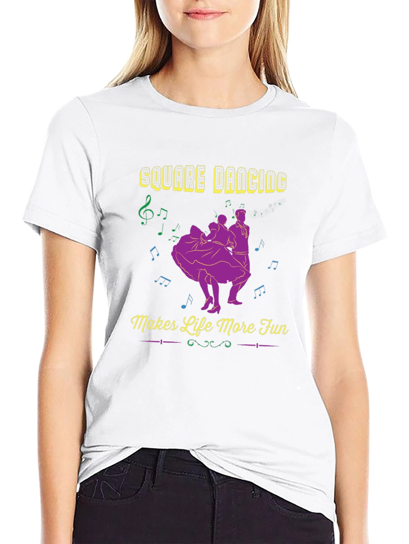 Square Dancing Makes Life More Fun T-Shirt