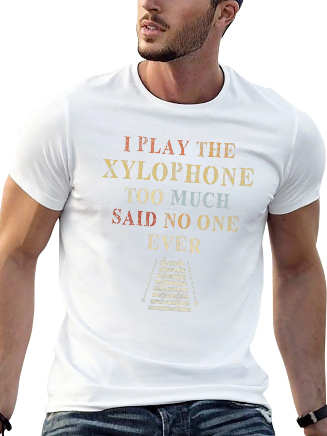 Funny Xylophone Player T-Shirt