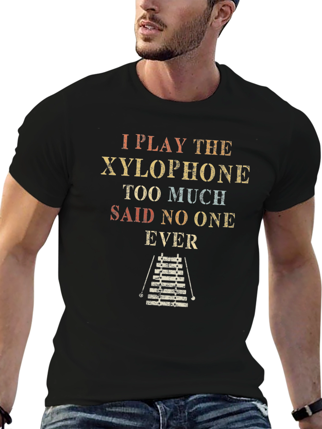 Funny Xylophone Player T-Shirt