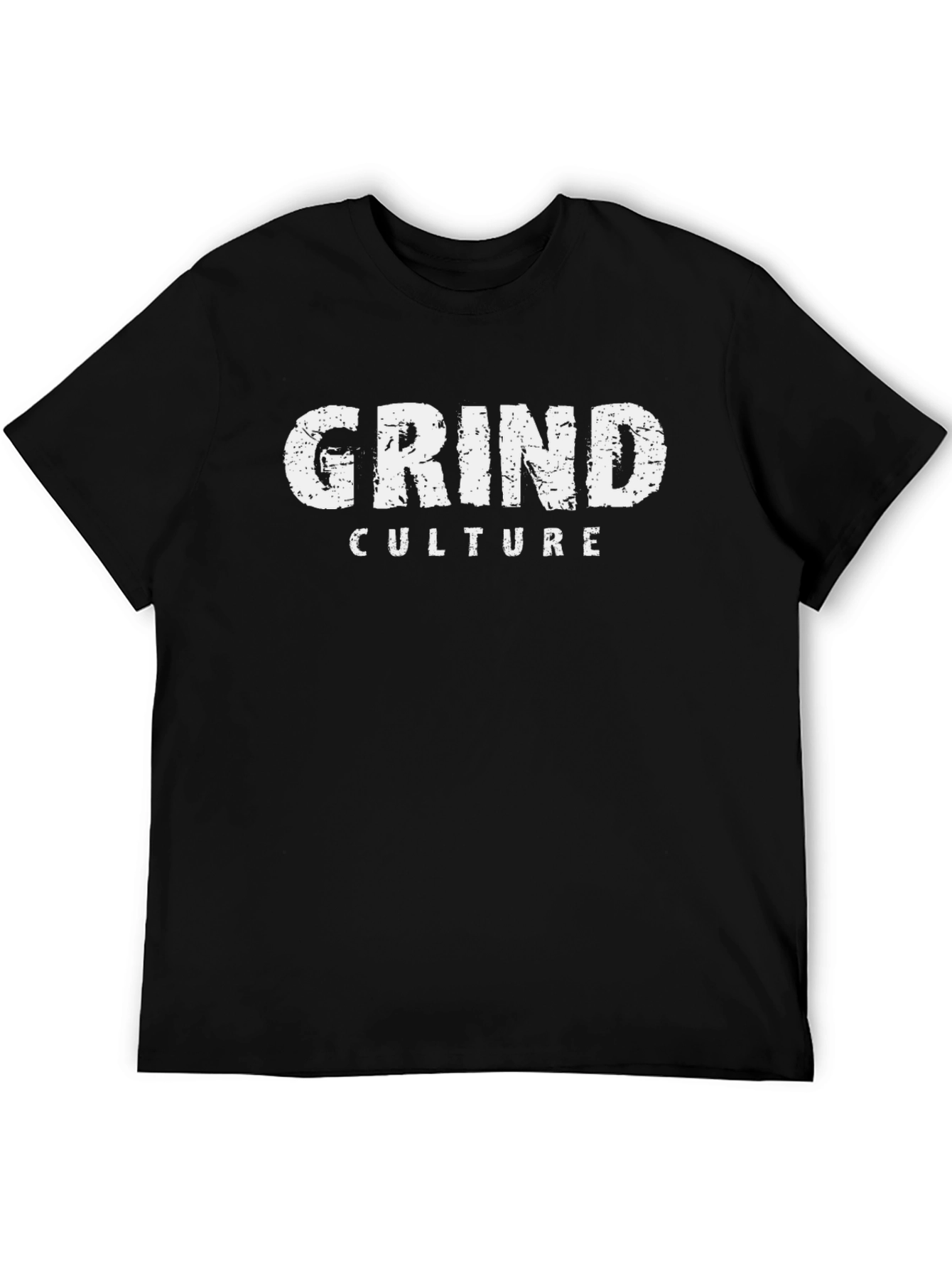 Grind Culture Black Graphic T-Shirt