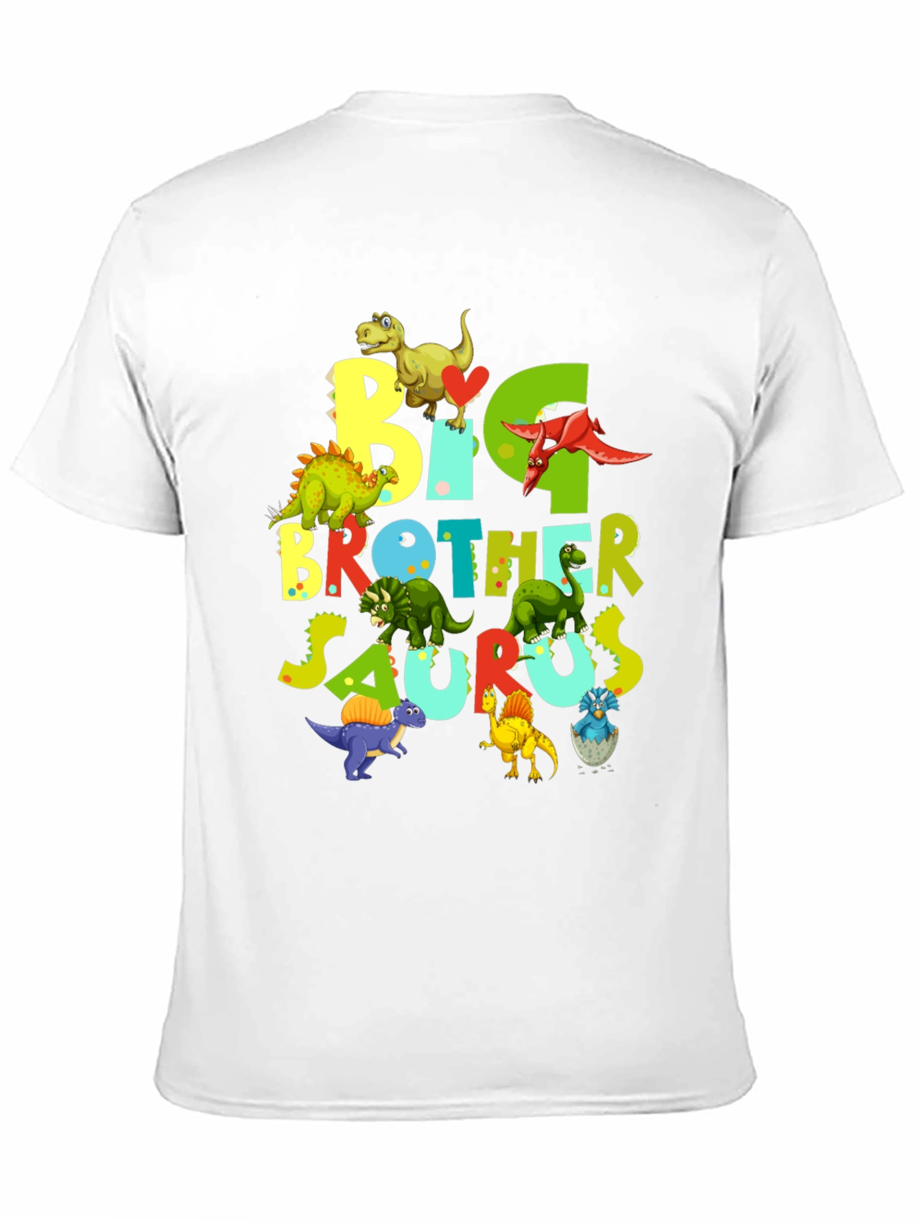 Big Brother Saurus Dinosaur T-Shirt