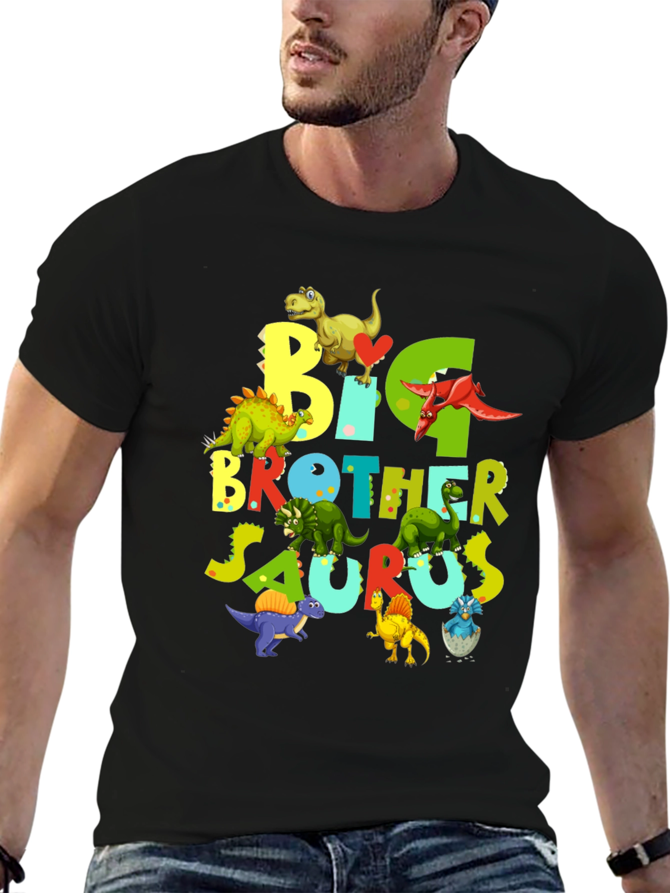 Big Brother Saurus Dinosaur T-Shirt