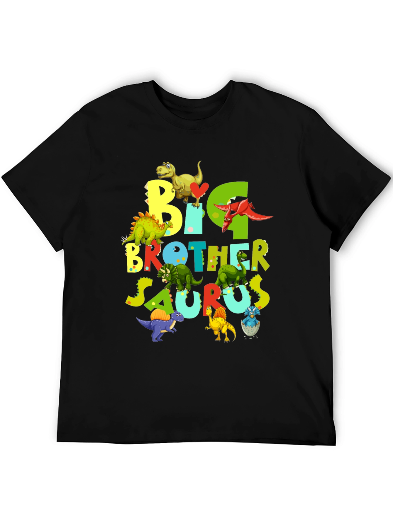 Big Brother Saurus Dinosaur T-Shirt