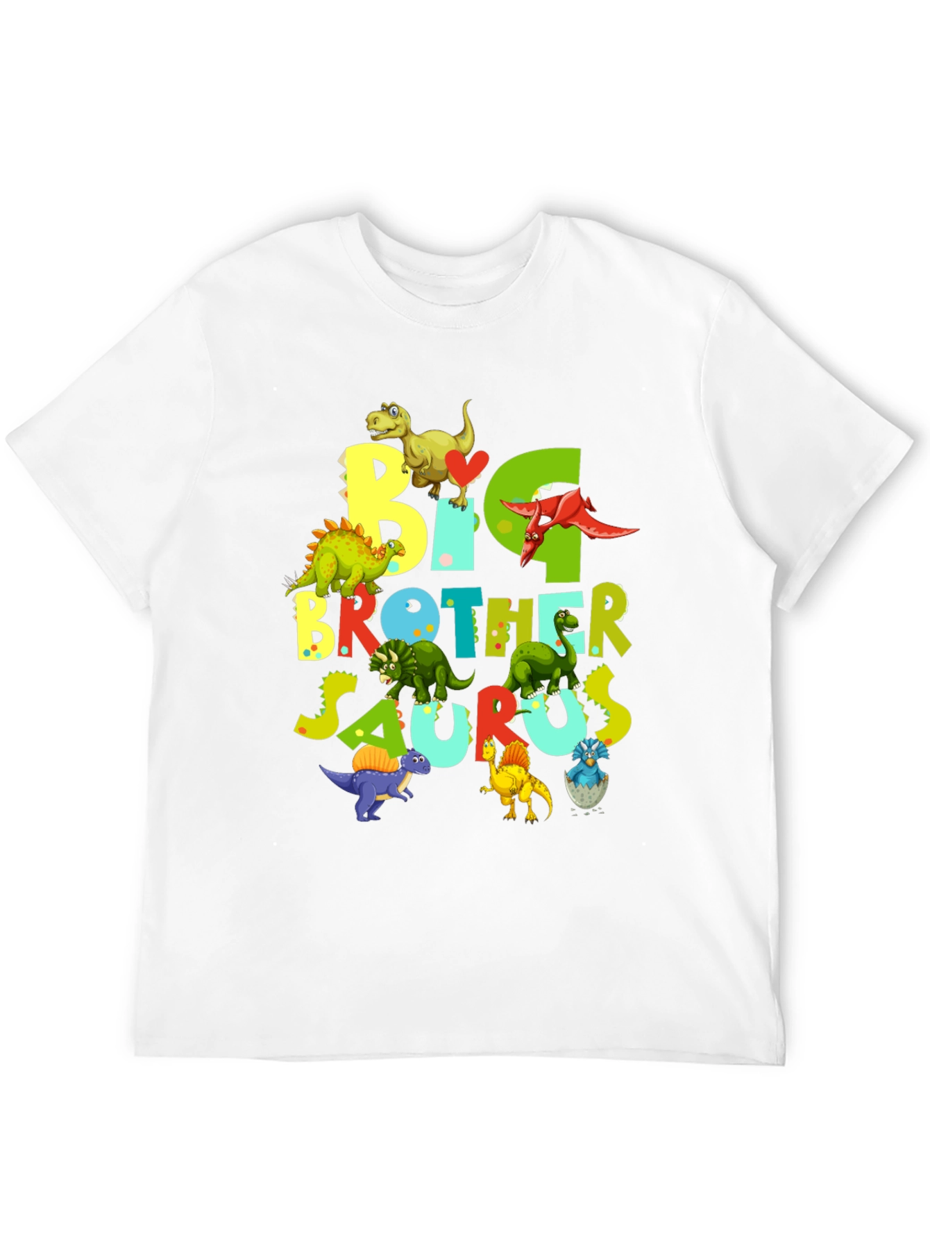 Big Brother Saurus Dinosaur T-Shirt