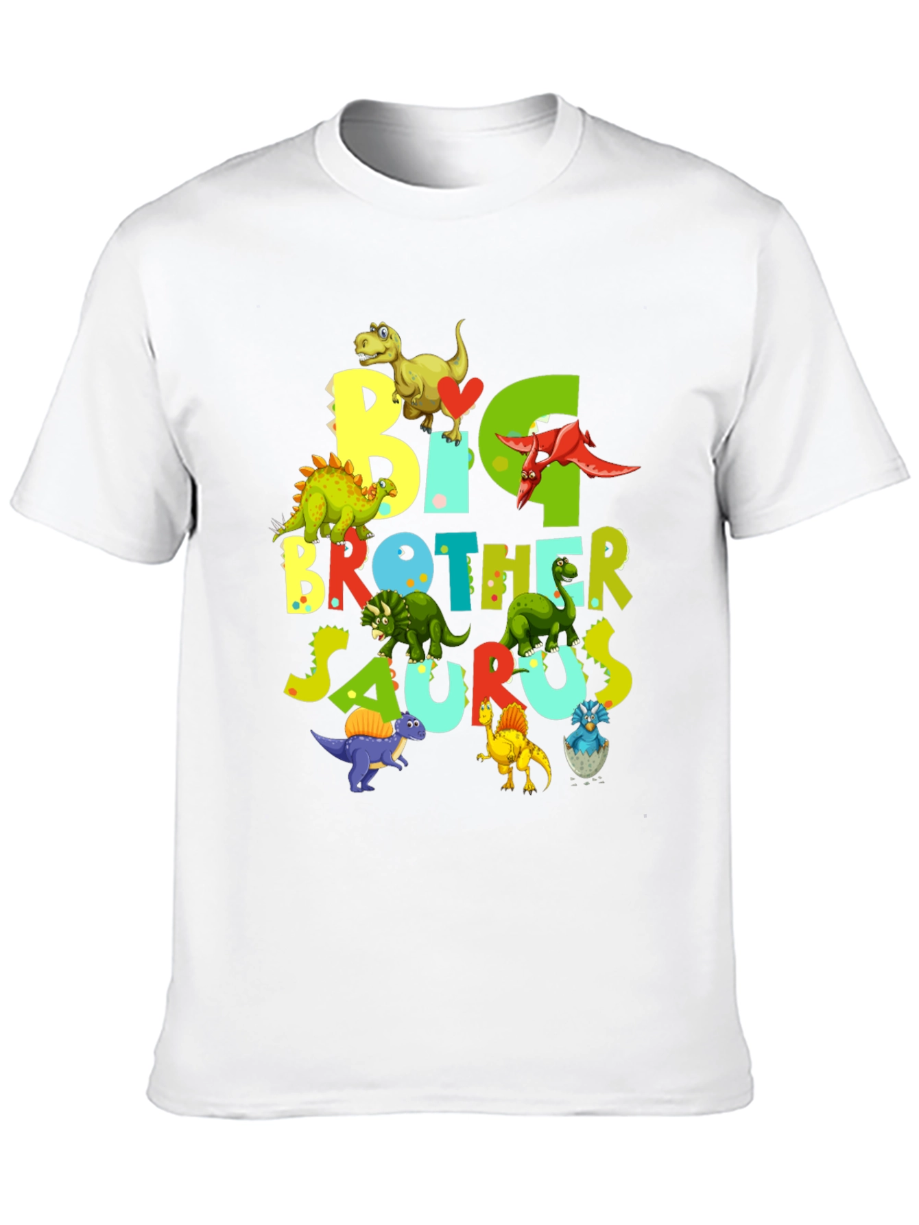Big Brother Saurus Dinosaur T-Shirt