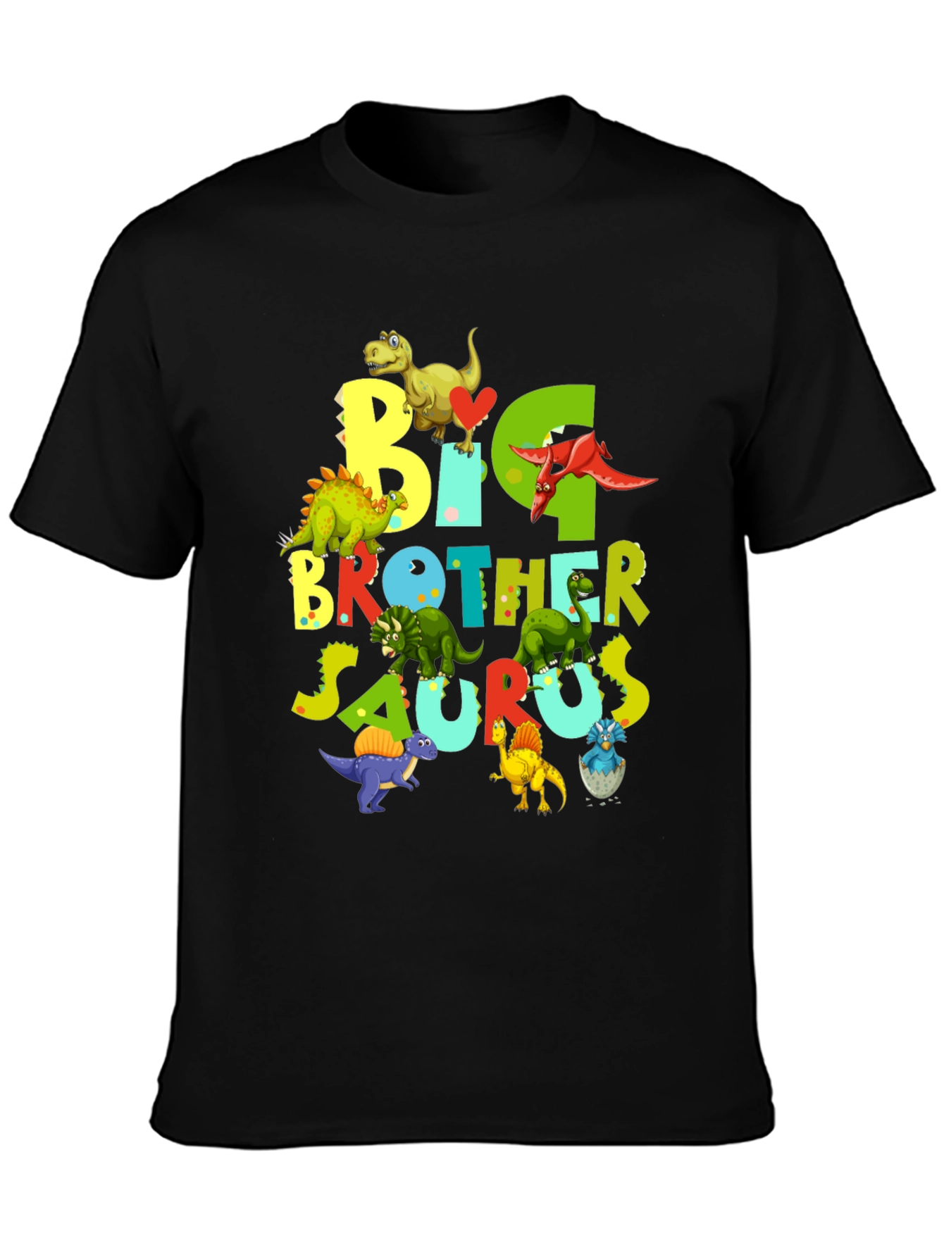 Big Brother Saurus Dinosaur T-Shirt