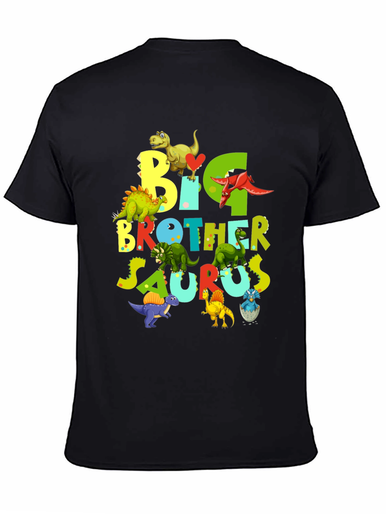 Big Brother Saurus Dinosaur T-Shirt