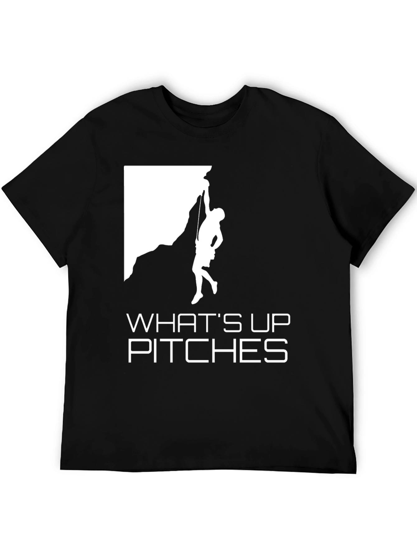 Whats Up Pitches Climbing T-Shirt