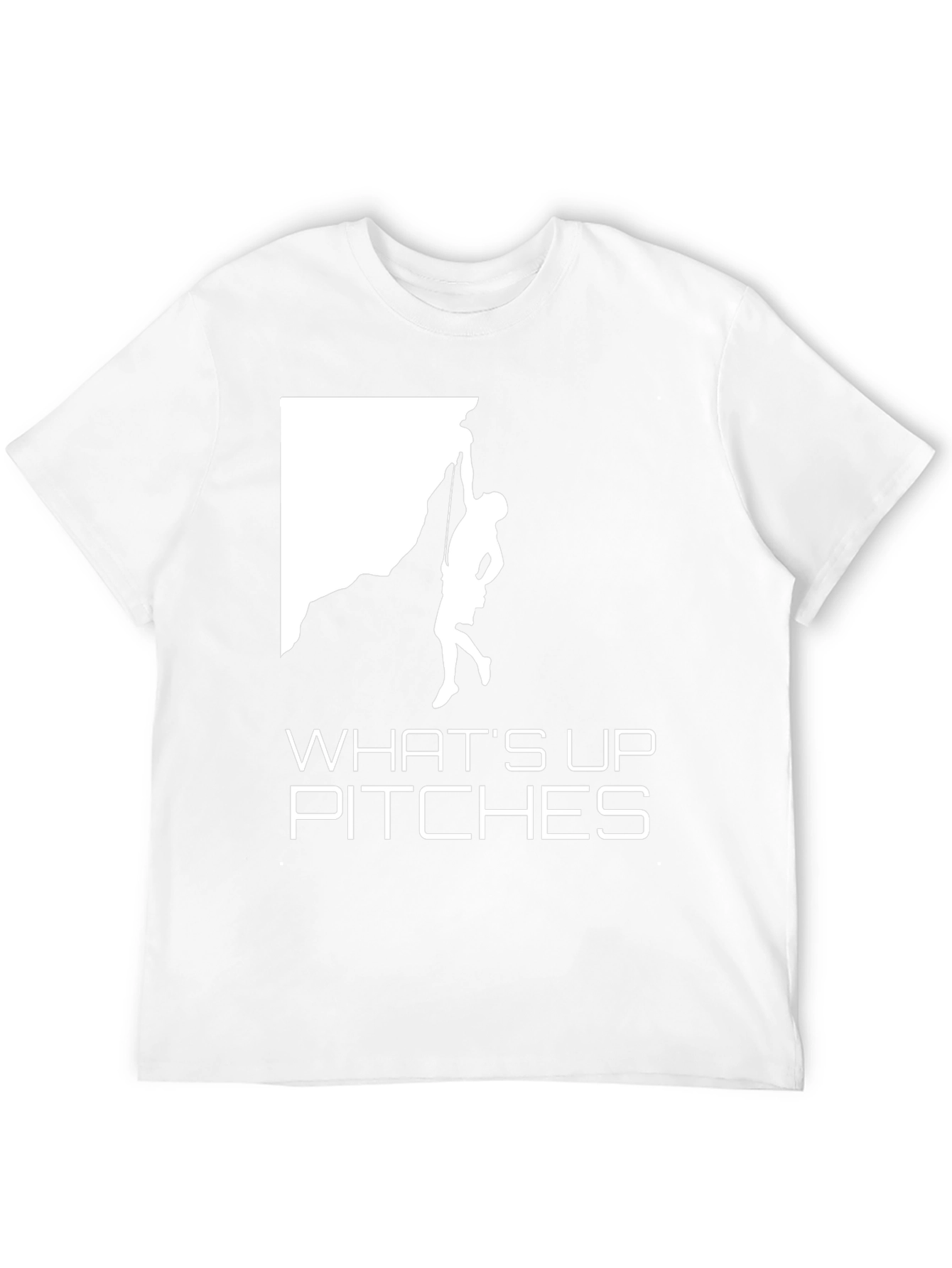 Whats Up Pitches Climbing T-Shirt