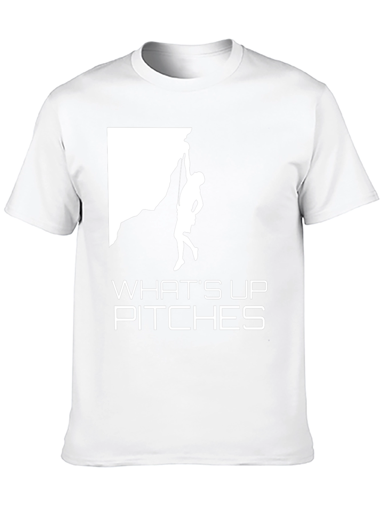 Whats Up Pitches Climbing T-Shirt