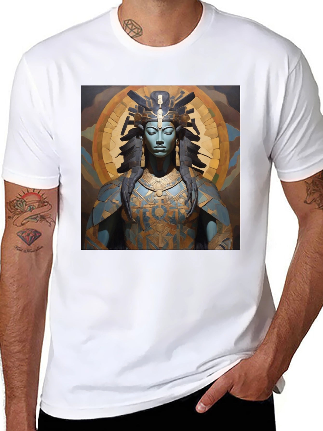 Egyptian Art Graphic Tee
