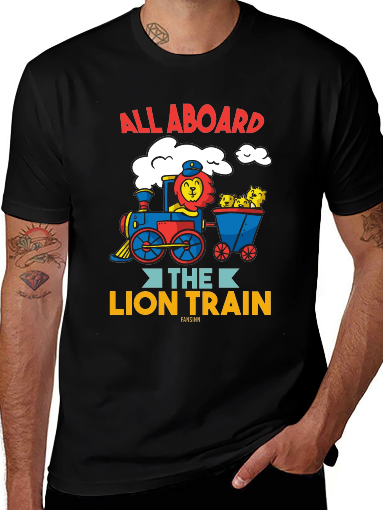 All Aboard the Lion Train T-Shirt