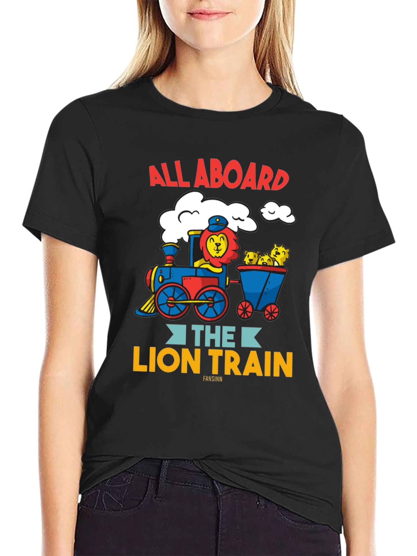 All Aboard the Lion Train T-Shirt