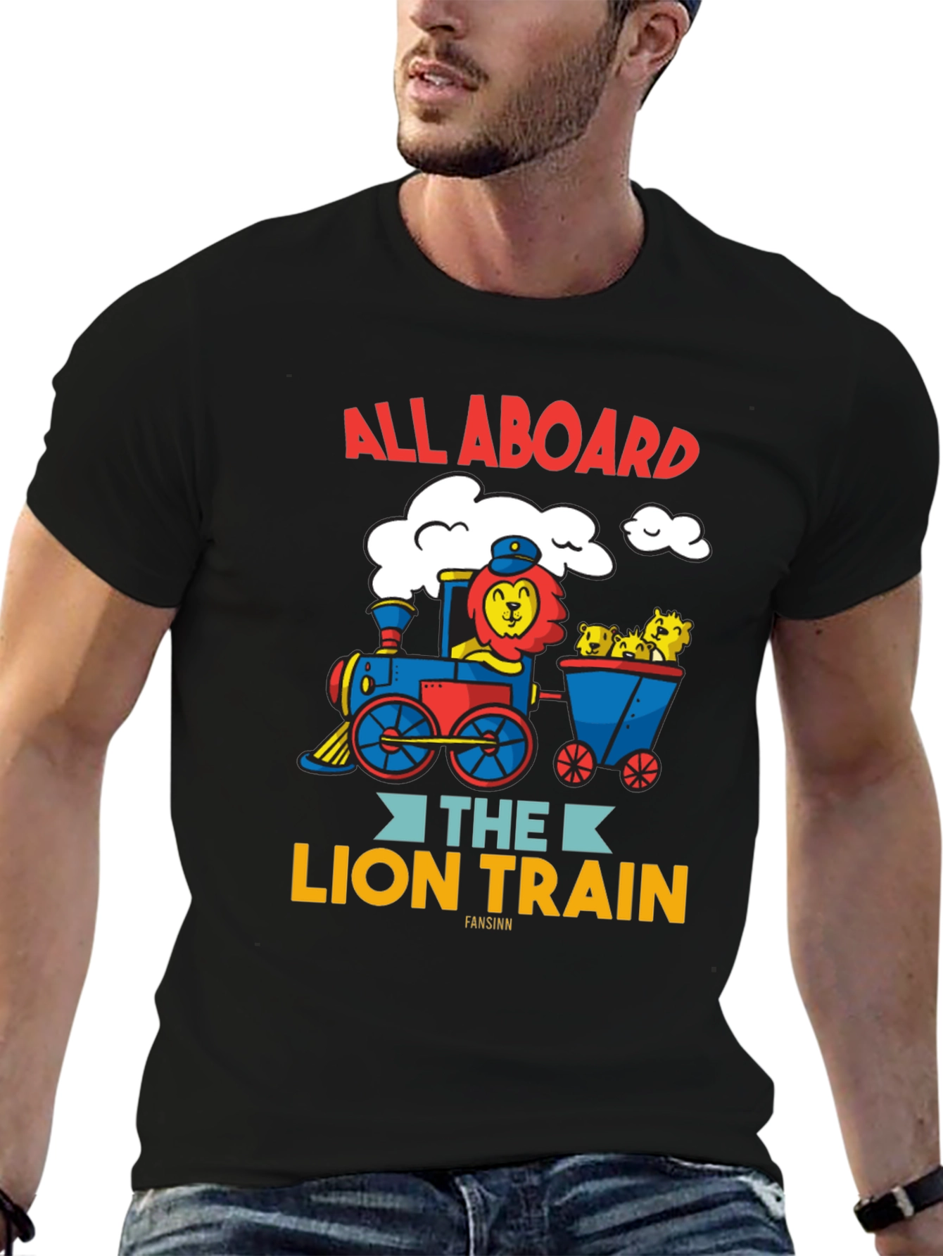 All Aboard the Lion Train T-Shirt