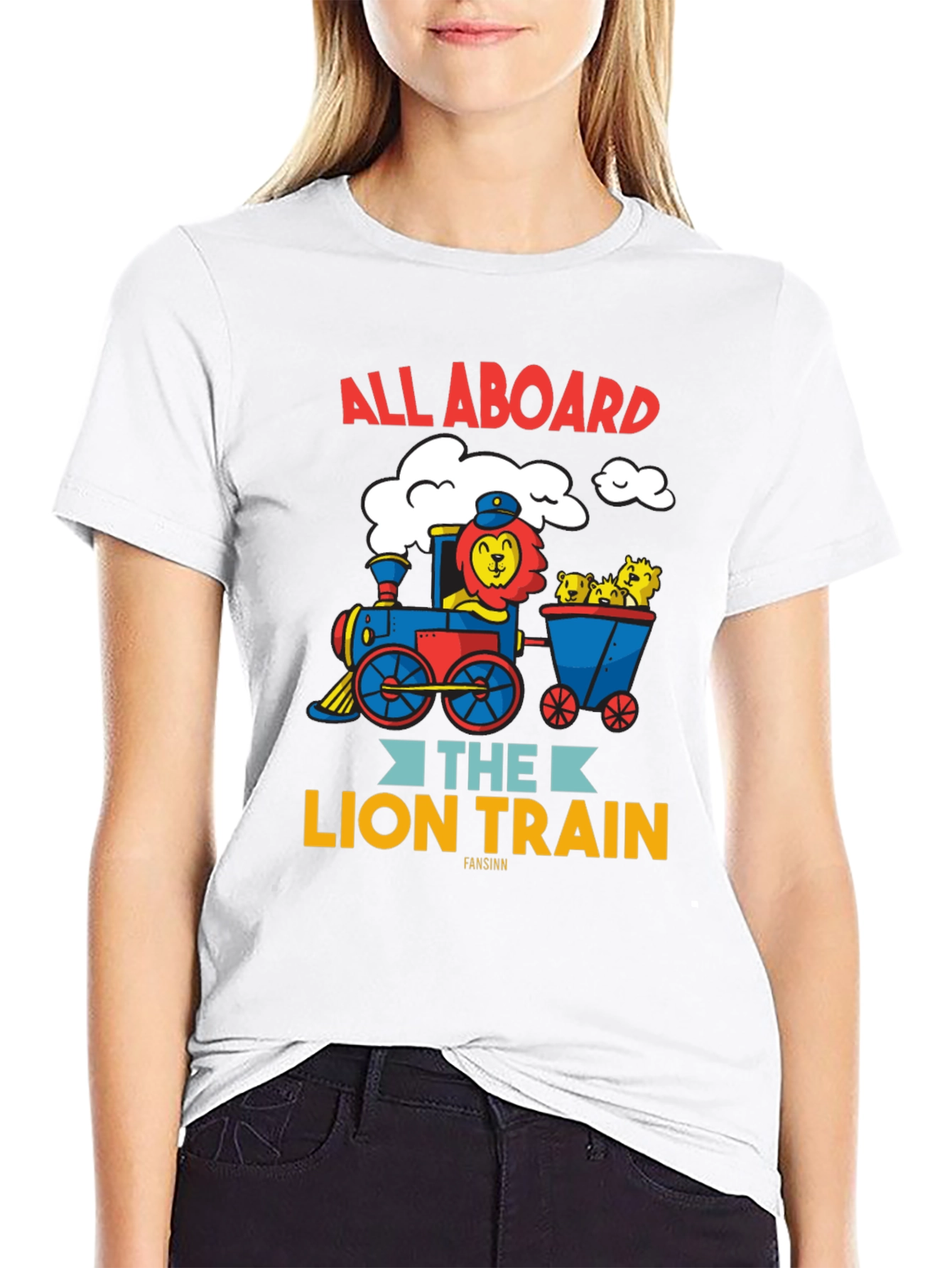 All Aboard the Lion Train T-Shirt