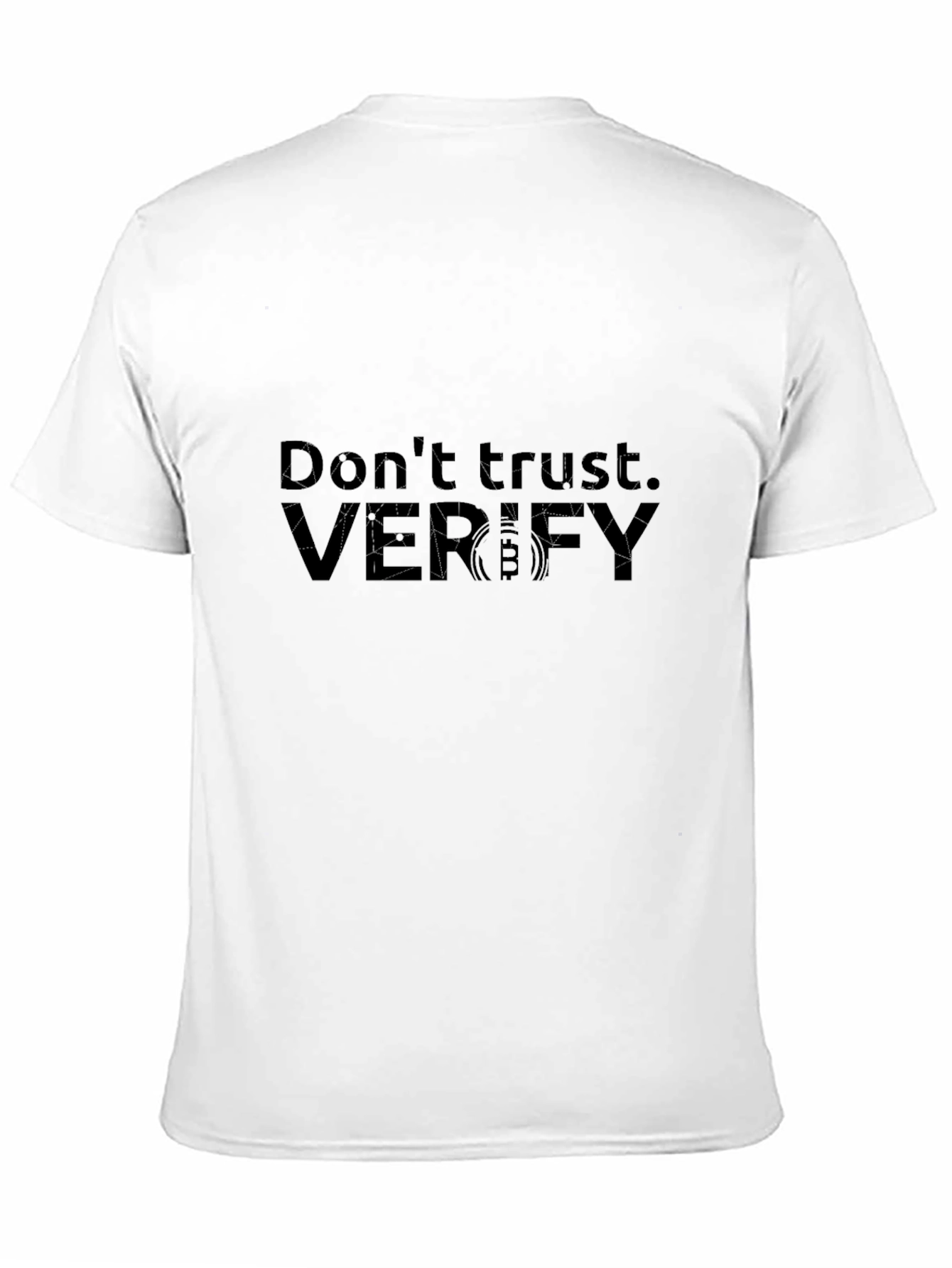 Dont Trust Verify Bitcoin T-Shirt - Crypto Tee