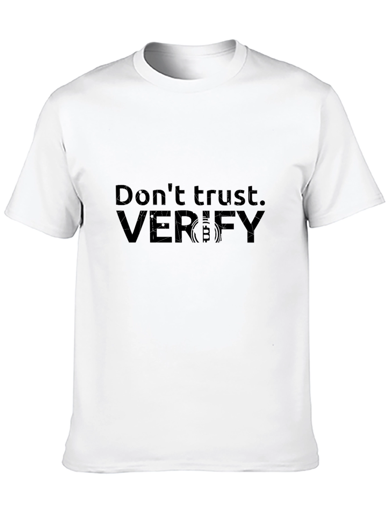 Dont Trust Verify Bitcoin T-Shirt - Crypto Tee