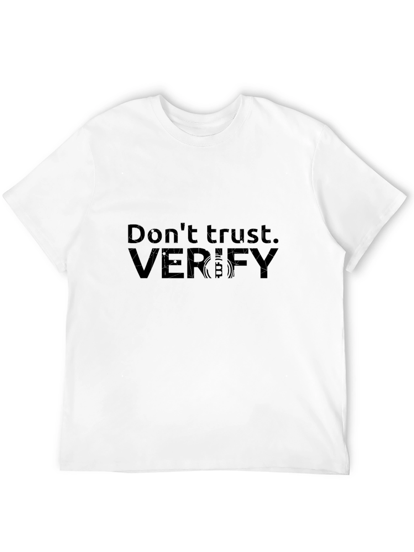 Dont Trust Verify Bitcoin T-Shirt - Crypto Tee