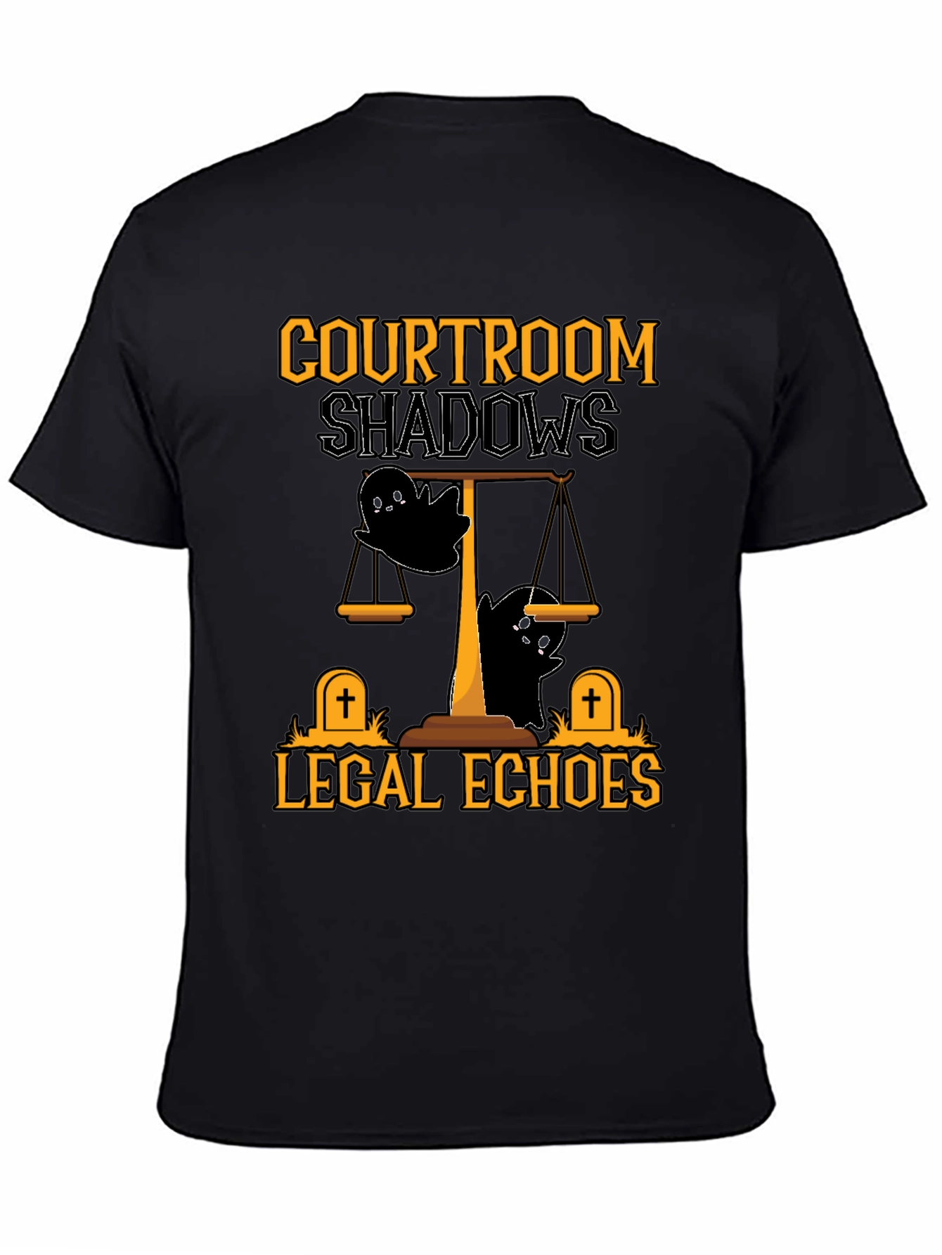 Courtroom Shadows Halloween T-Shirt
