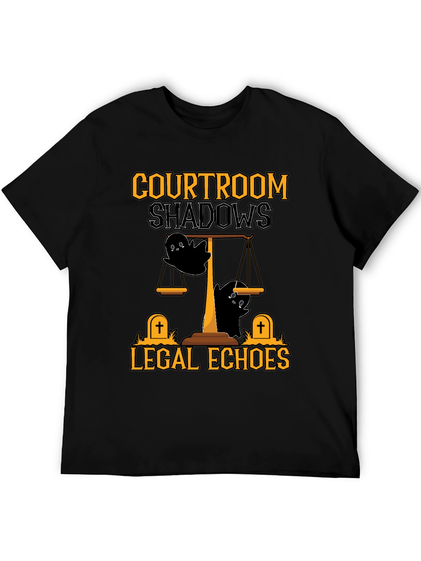 Courtroom Shadows Halloween T-Shirt