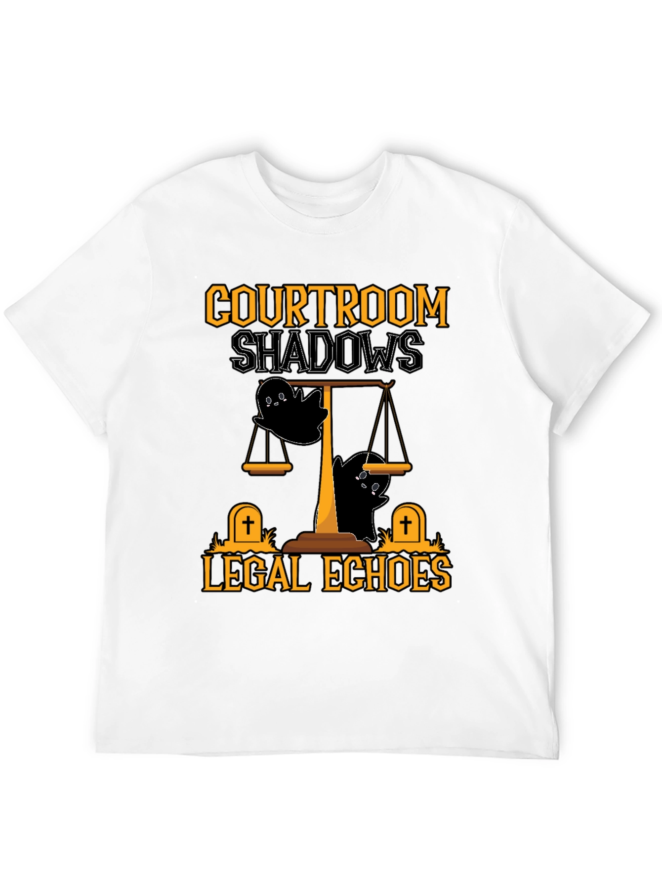 Courtroom Shadows Halloween T-Shirt