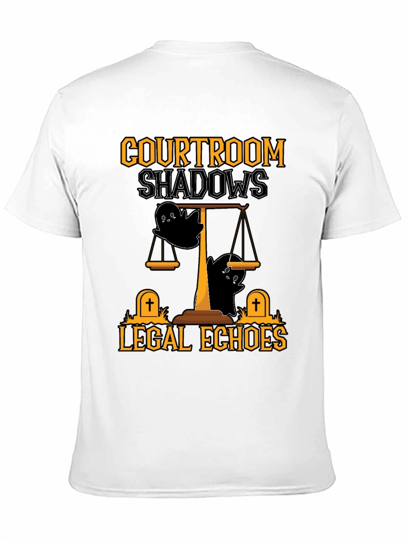 Courtroom Shadows Halloween T-Shirt