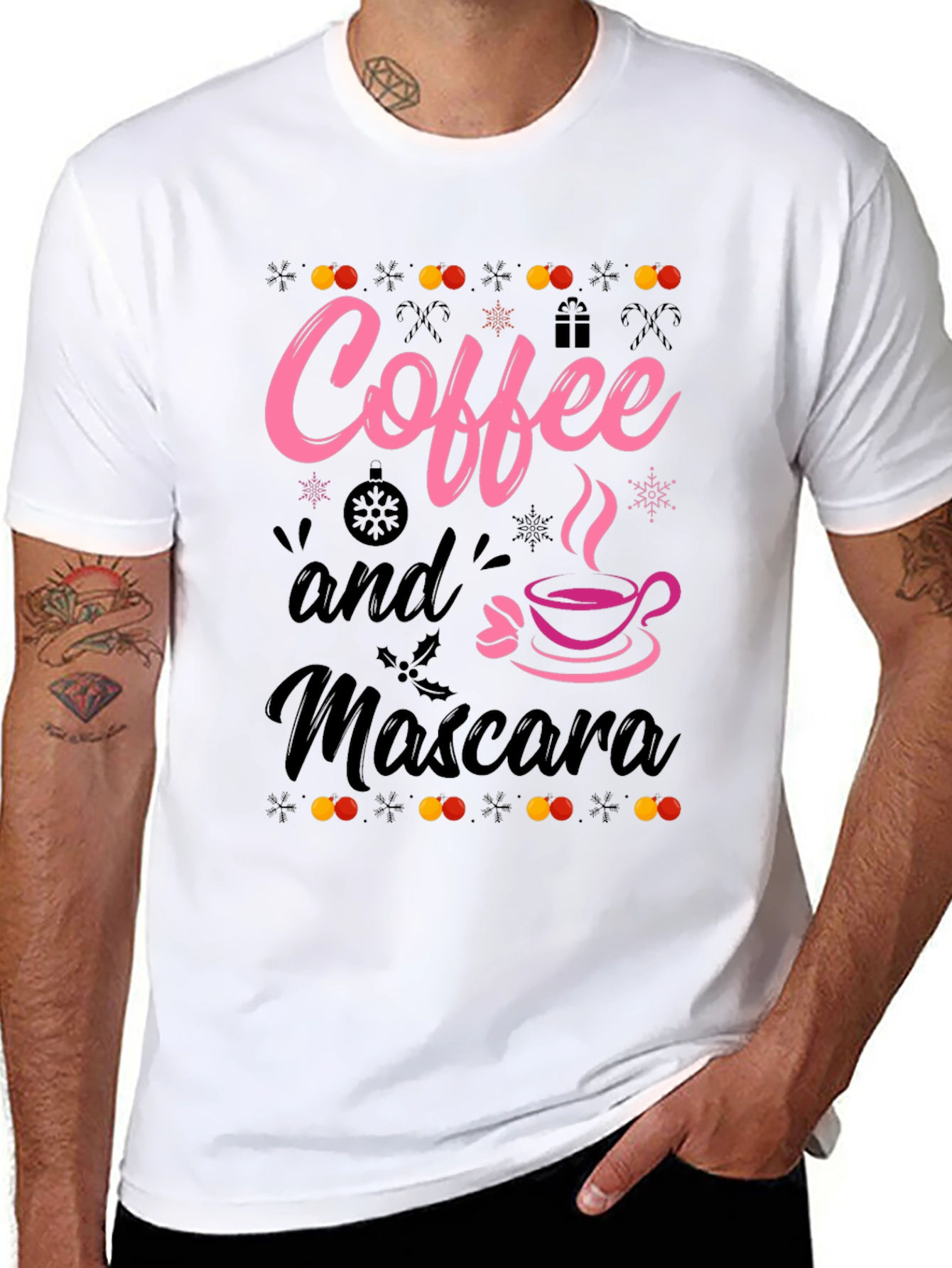 Coffee and Mascara Graphic Tee