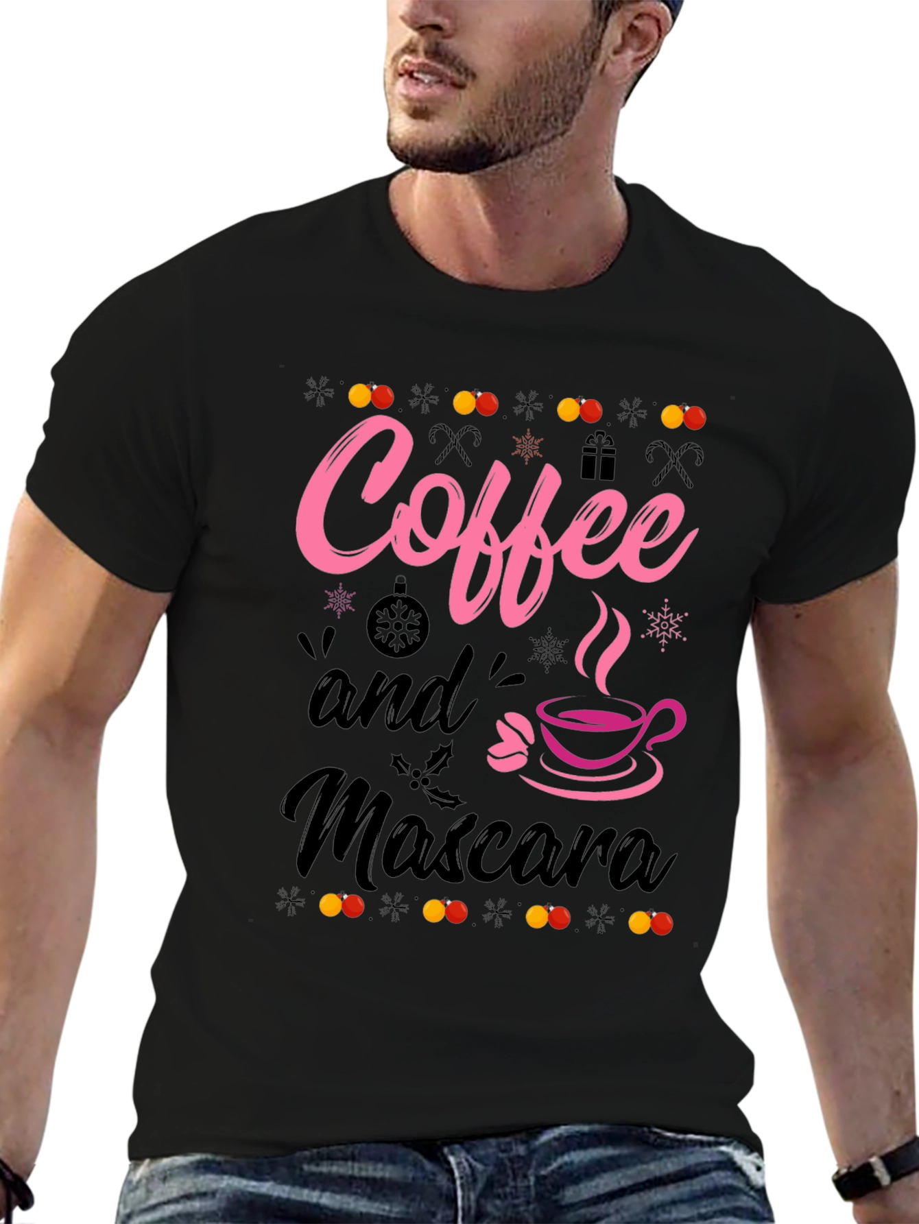 Coffee and Mascara Graphic Tee