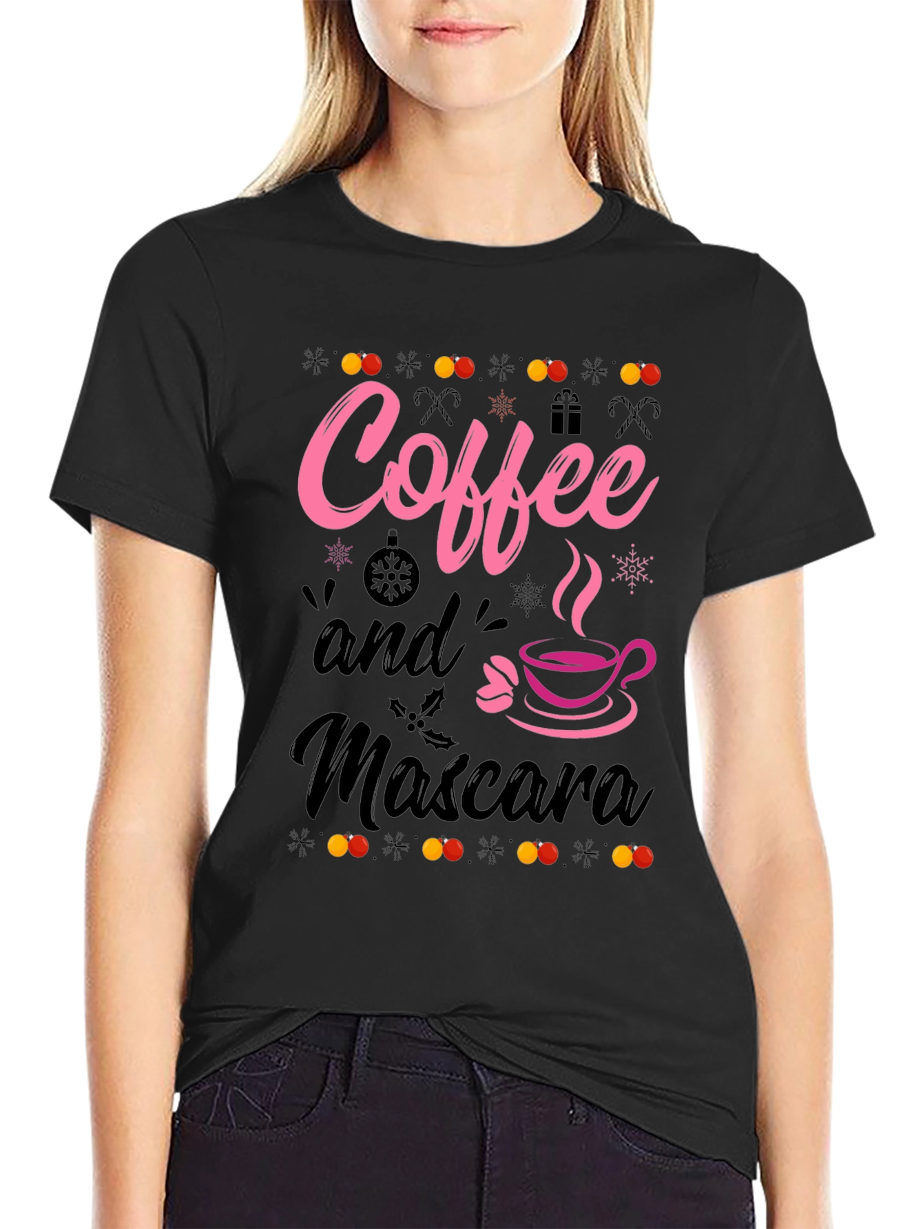 Coffee and Mascara Graphic Tee