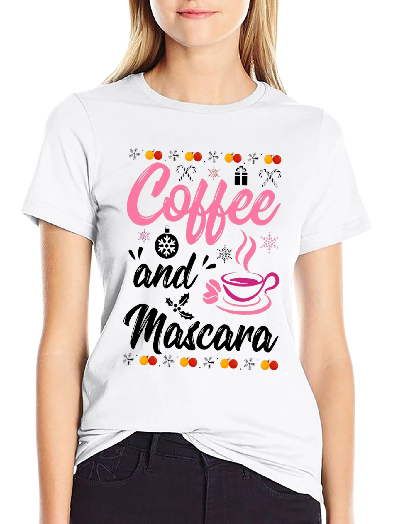 Coffee and Mascara Graphic Tee
