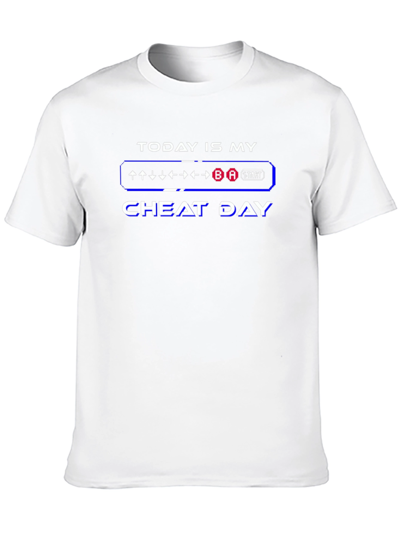 Today is my Cheat Day T-Shirt Retro Gaming Style