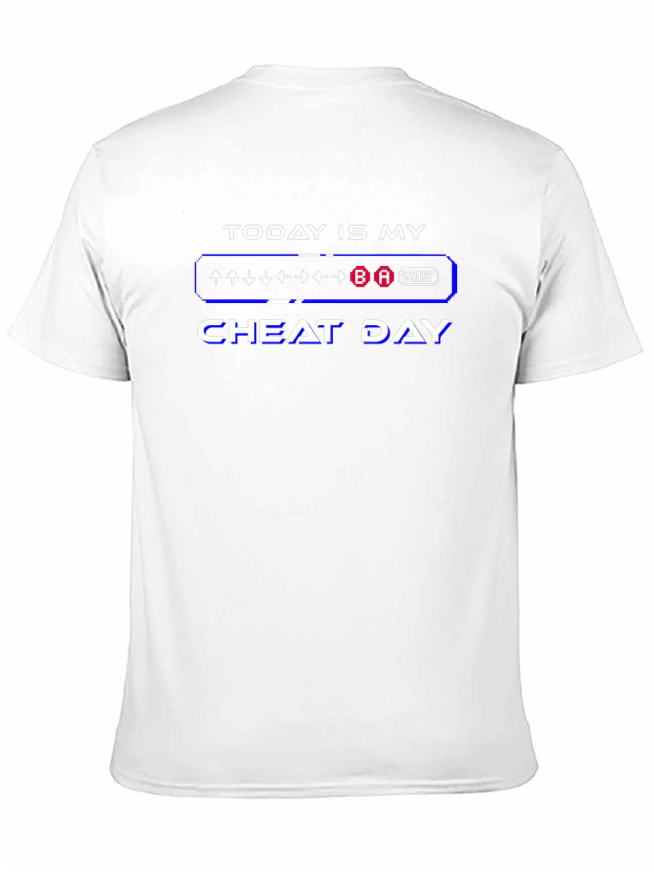 Today is my Cheat Day T-Shirt Retro Gaming Style