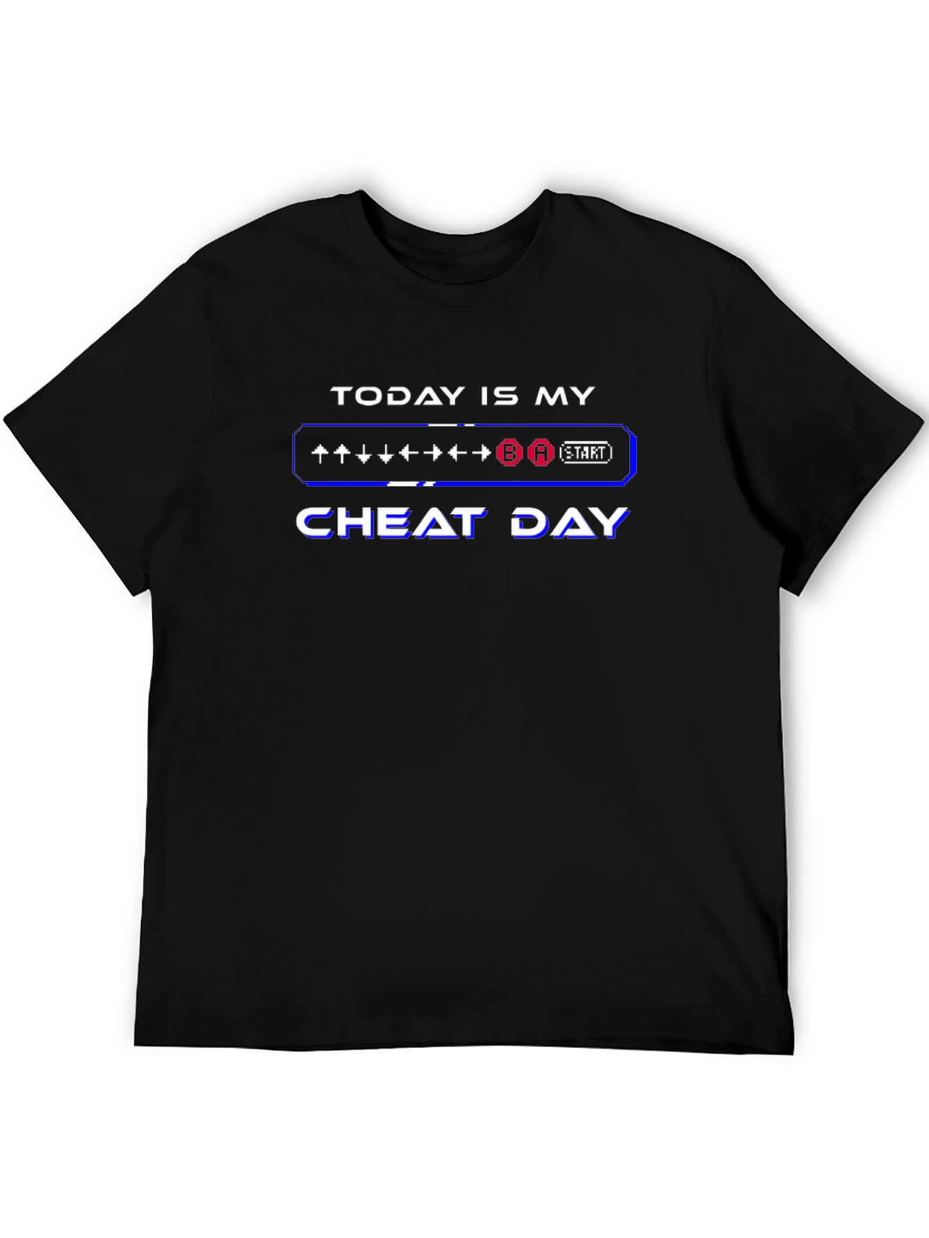 Today is my Cheat Day T-Shirt Retro Gaming Style