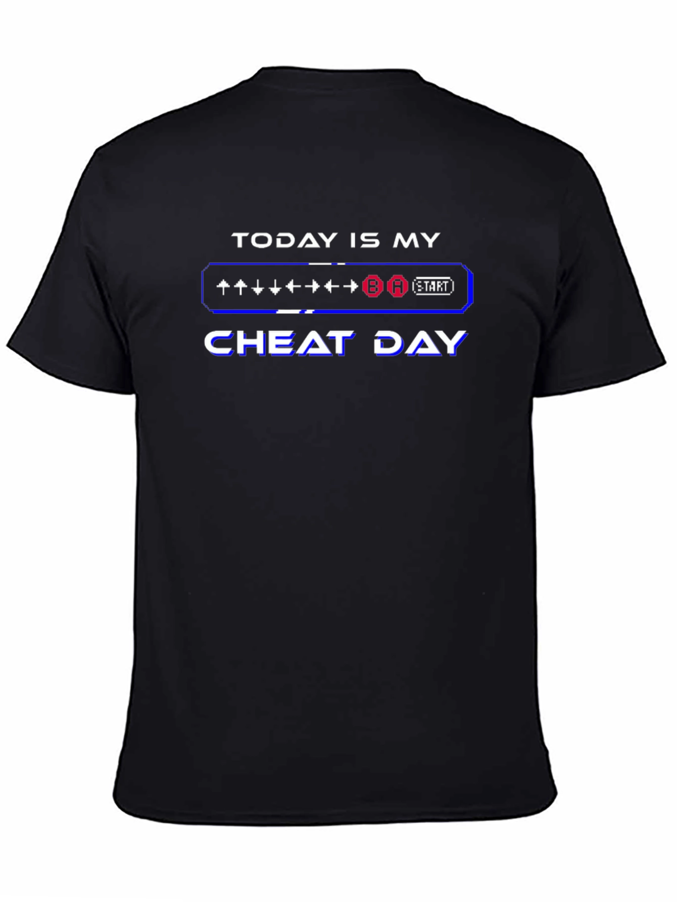 Today is my Cheat Day T-Shirt Retro Gaming Style