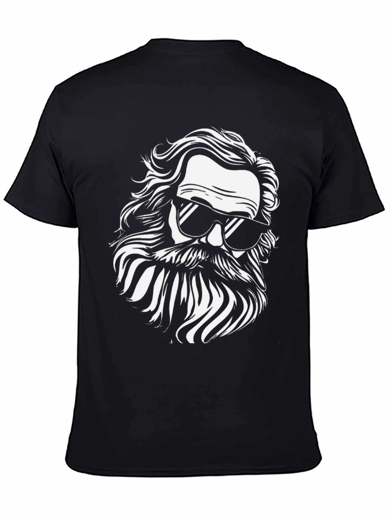 Cool Dude Graphic Tee - Black Cotton