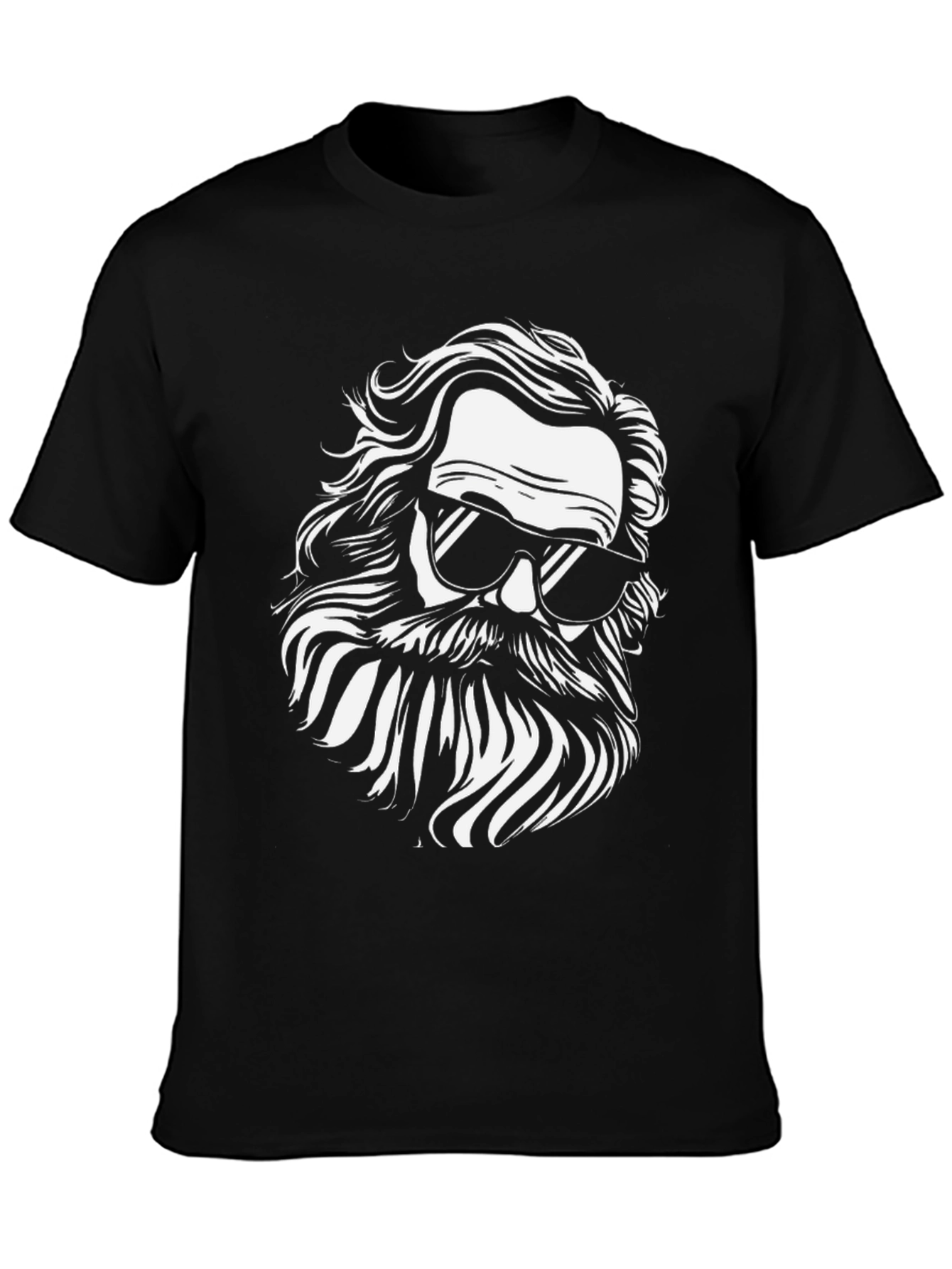 Cool Dude Graphic Tee - Black Cotton