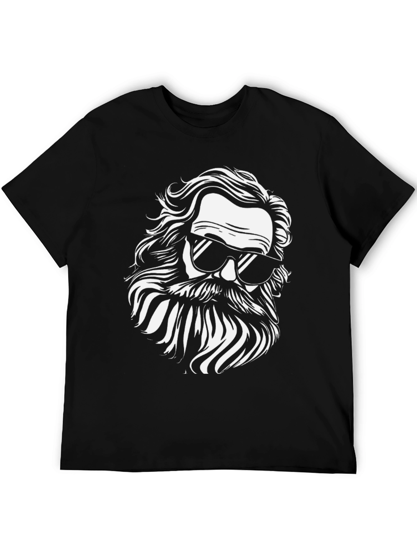 Cool Dude Graphic Tee - Black Cotton