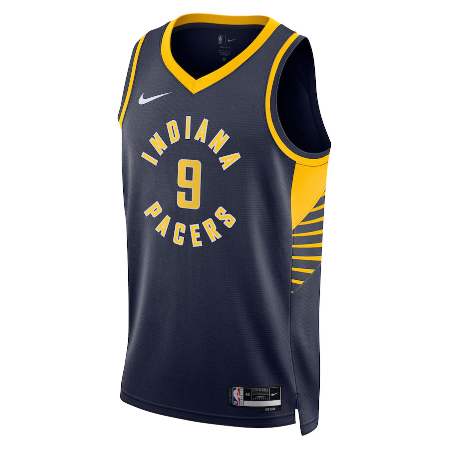 Indiana Pacers T.J. McConnell Nike Navy 2025 NBA Finals Swingman Jersey - Icon Edition
