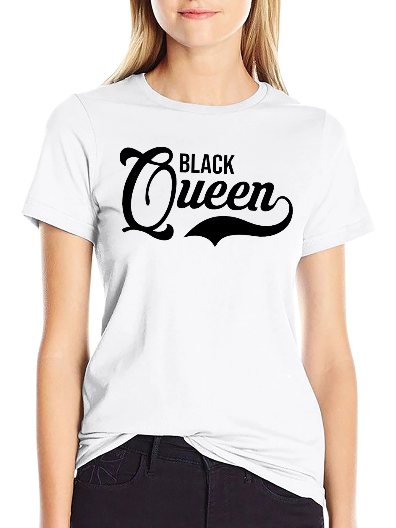 Black Queen Graphic Tee - Stylish & Empowering