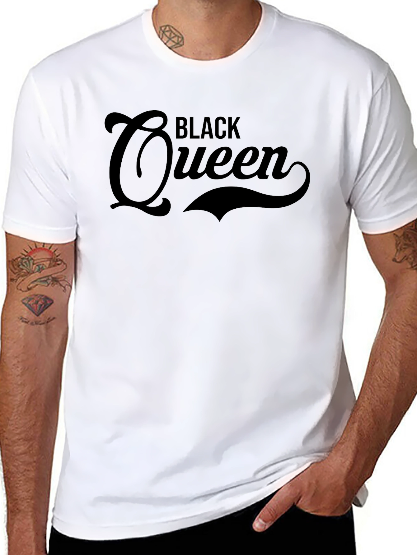 Black Queen Graphic Tee - Stylish & Empowering