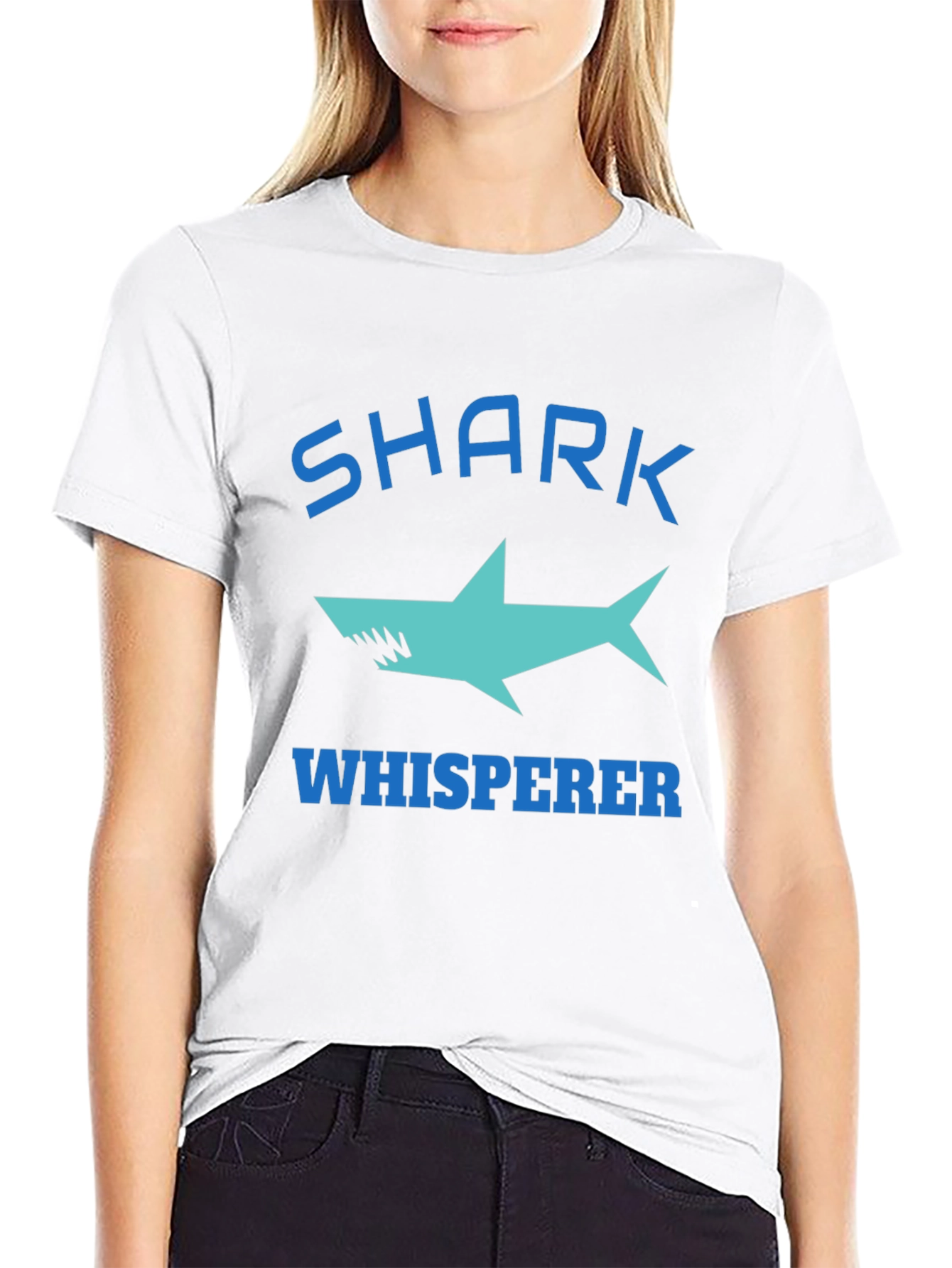 Shark Whisperer Graphic T-Shirt