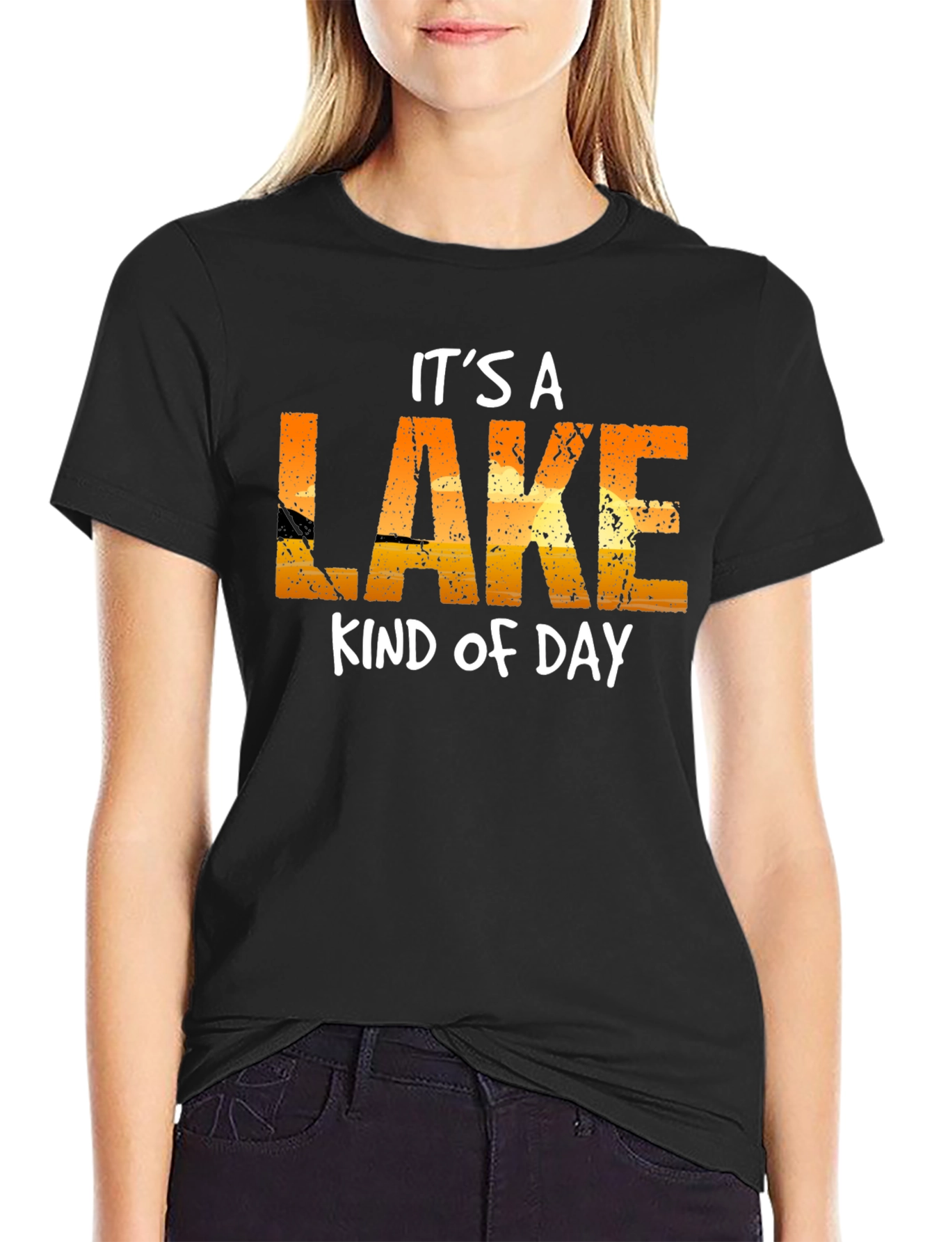 Its A Lake Kind of Day Graphic Tee