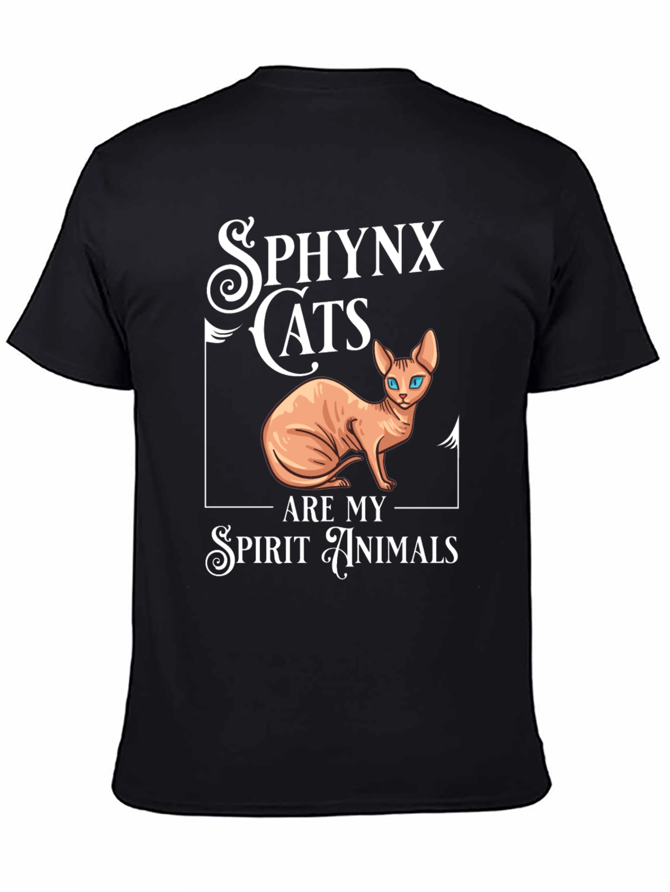 Sphynx Cat Spirit Animal Graphic Tee