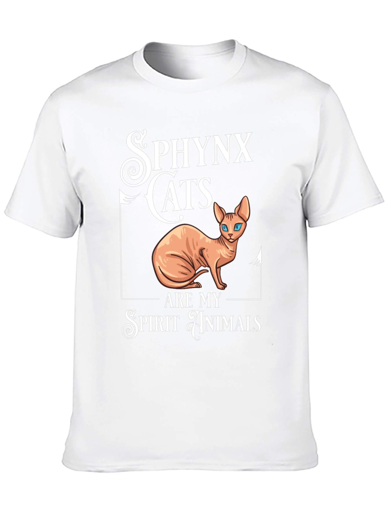 Sphynx Cat Spirit Animal Graphic Tee