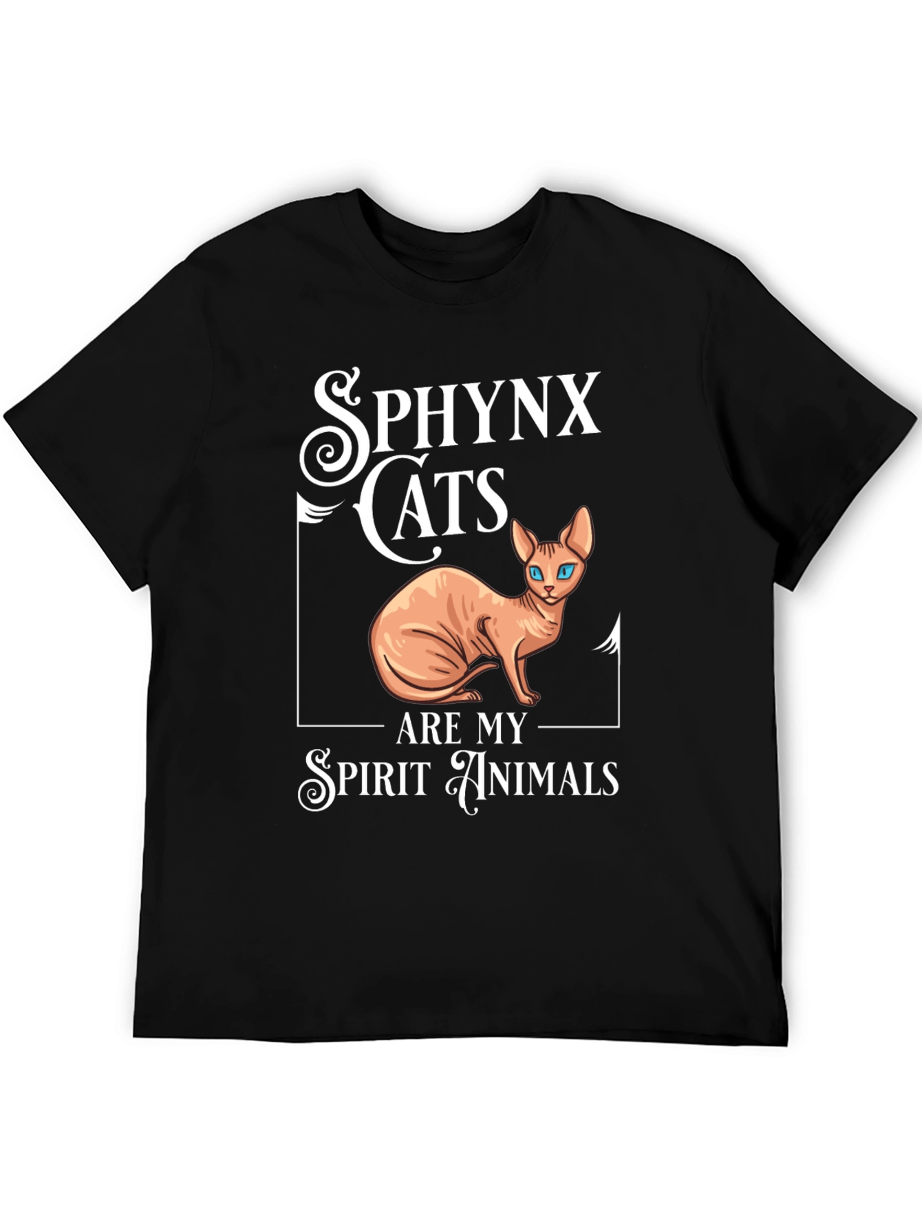 Sphynx Cat Spirit Animal Graphic Tee