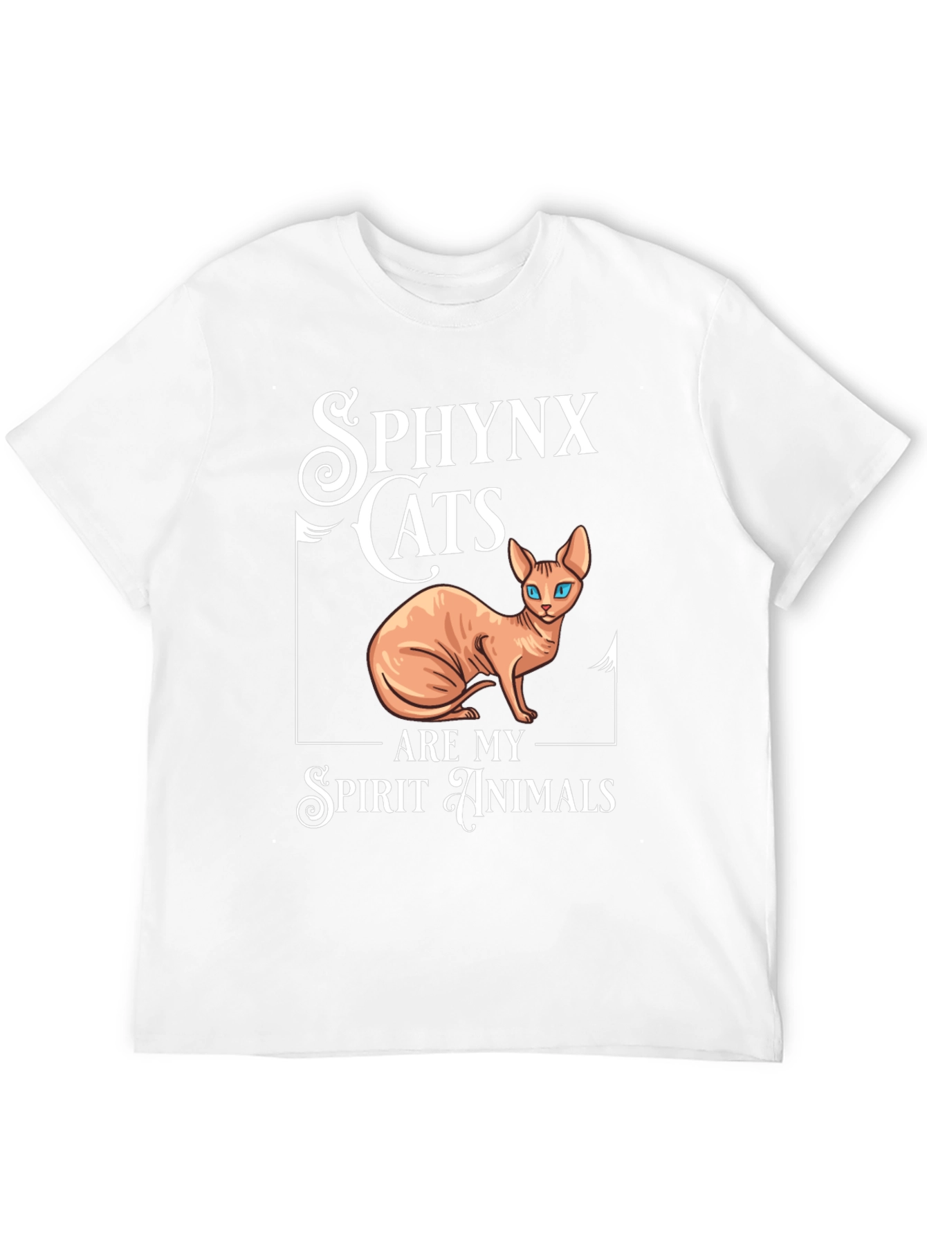 Sphynx Cat Spirit Animal Graphic Tee